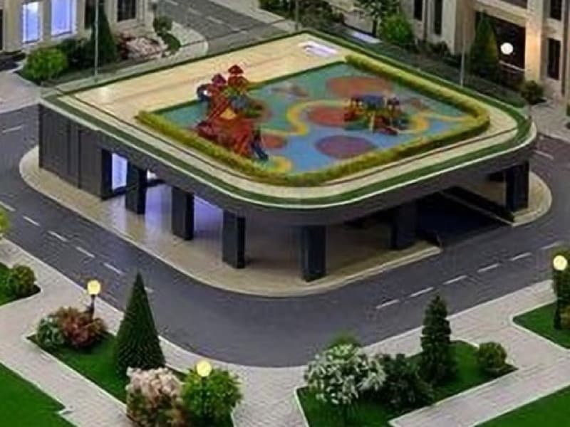 QO‘QON CITY maketi — bolalar maydonchasi