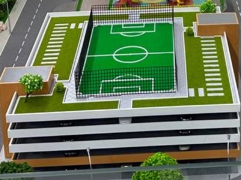 QO‘QON CITY maketi — futbol maydoni